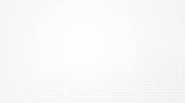 Nokta beyaz gri desenli ışık dokusu arkaplanı. Soyut teknoloji büyük veri dijital arkaplanı. 3d oluşturma.