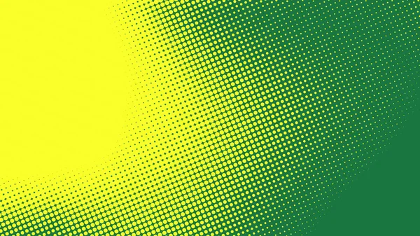 Abstrait Point Demi Ton Jaune Vert Couleur Motif Dégradé Texture — Photo