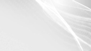 Nokta beyaz dalgalı ışık teknolojisi dokusu arka plan. Soyut büyük veri dijital konsepti. 3d oluşturma.