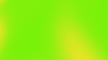 Soyut nokta yarım ton yeşil sarı renk desenli doku arkaplanı. Grafikler için kullanılan pop sanat çizgi roman tarzı.