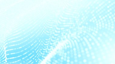 Nokta beyaz dalga desen ekran gradyan parlak doku arka planı. Soyut teknoloji büyük veri dijital arkaplanı. 3d oluşturma.