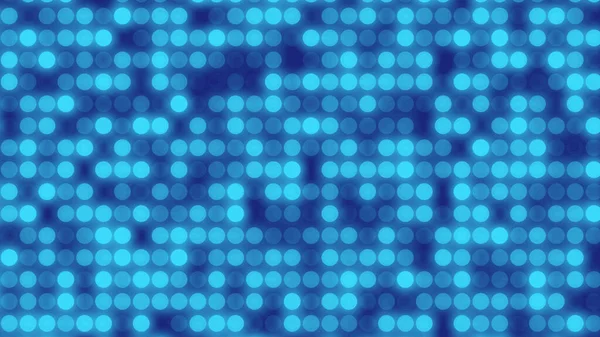 Absztrakt Pont Kék Színű Minta Képernyő Vezetett Fény Gradiens Textúra — Stock Fotó