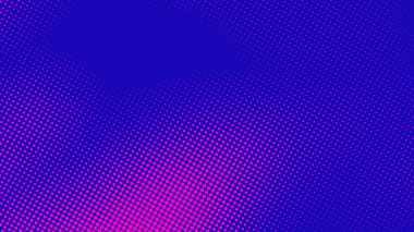 Soyut nokta yarım ton mavi mor renkler desenli doku arkaplanı. Grafikler için kullanılan pop sanat çizgi roman tarzı.