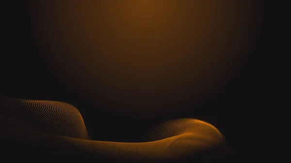 Dot Orange Våg Ljus Skärm Gradient Textur Bakgrund Abstrakt Teknik — Stockfoto