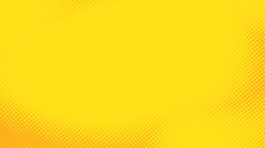 Noktalar yarım ton sarı turuncu renk desenli, teknolojik dijital arkaplanlı. Pop sanat çizgi roman tarzı.