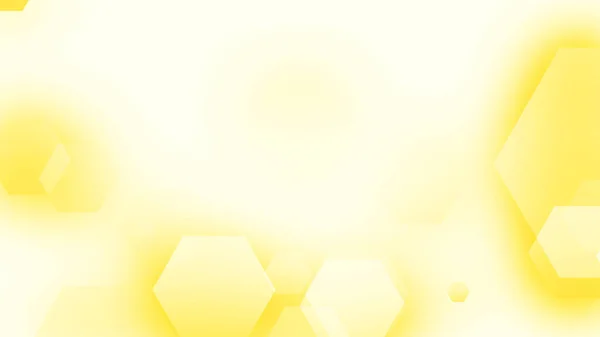 Шестиугольник Геометрический Желтый Белый Градиентный Цветовой Узор Фон Абстрактная Технология — стоковое фото