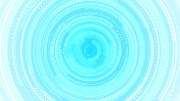 Kruh Bílá Modrá Jasná Technologie Tech Pozadí Abstrakt Graphic Digital — Stock fotografie