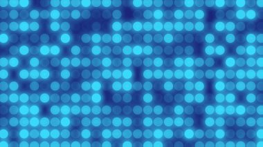 Soyut nokta mavi renk desenli ekran ışık gradyan doku arka planına öncülük etti. Teknoloji büyük veri dijital konsepti. 3d oluşturma.