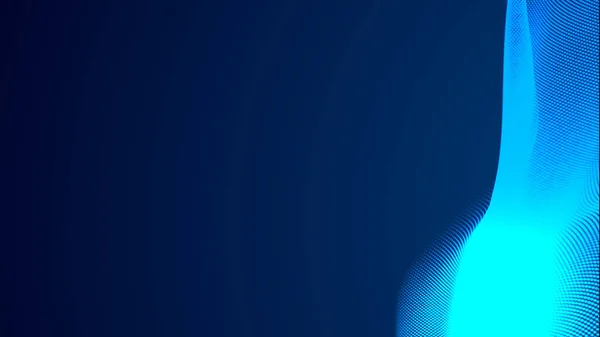 Fondo Textura Degradado Pantalla Luz Onda Azul Punto Tecnología Abstracta —  Fotos de Stock