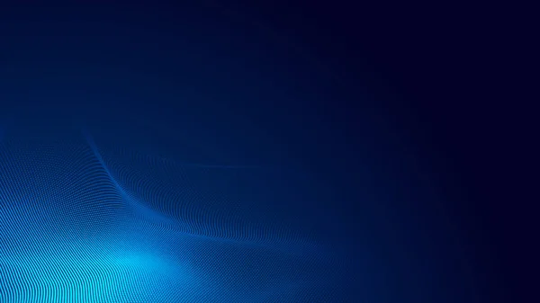 Dot Blauwe Golf Licht Scherm Gradiënt Textuur Achtergrond Abstract Technologie — Stockfoto