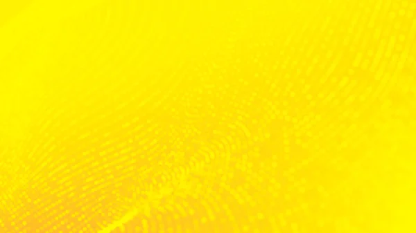 Dot yellow orange color wave line light gradient background. Abstract  technology big data digital background. 3d rendering.