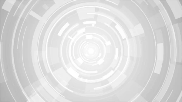 Circle white gray bright technology Hi-tech background. Abstract graphic digital future concept design.