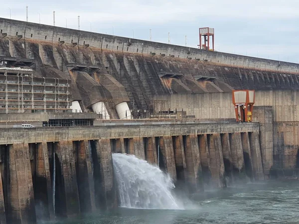 Itaipu hydroelectric dam at the border between Brazil and Paraguay