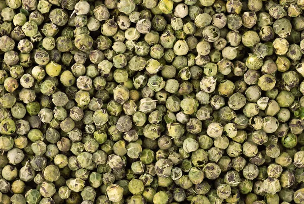 Green Peppercorns Background Dry Green Pepper Grain Organic Spice Top — Fotografia de Stock