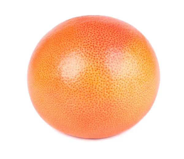 Pink Grapefruit Isolated White Background Fresh Grapefruit — Stockfoto