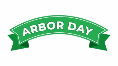 Ağaç Bayramı afişi, Ağaç Bayramı Vektör İllüstrasyonu