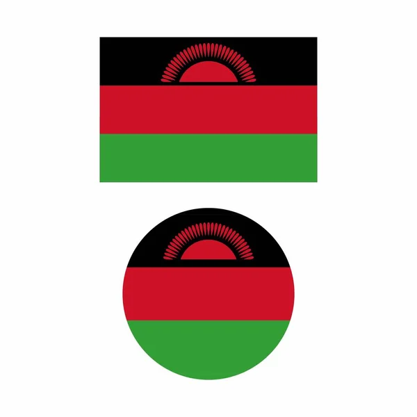 Malavi bayrağının illüstrasyon vektörü, Malawi bayrağının taşıyıcısı