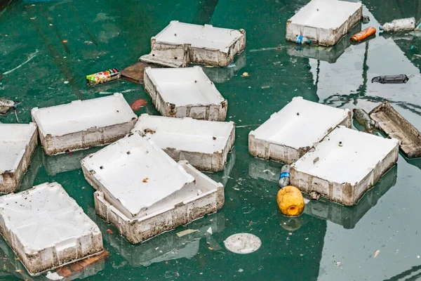 Istanbul Bosphorus Marine Pollution November 2021 Istanbul Turkey — Stock Photo, Image