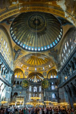 The Hagia Sophia Mosque, stanbul, Turkey 22 August 2022 (The Church of the Holy Wisdom or Ayasofya in Turkish) spectacular Byzantine landmark and world wonder in Istanbul, Turkey, 