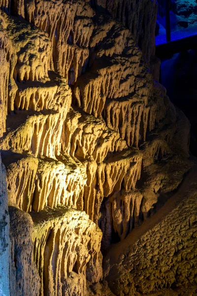Fakilli Cave Located Duzce Turkey Offers Wonderful View Natural Formations — Zdjęcie stockowe