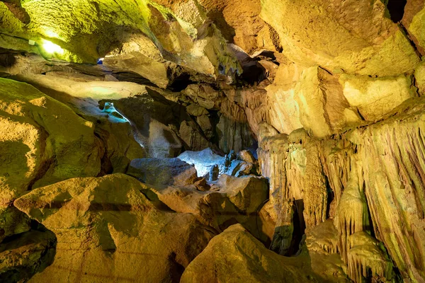 Fakilli Cave Located Duzce Turkey Offers Wonderful View Natural Formations — Stok fotoğraf