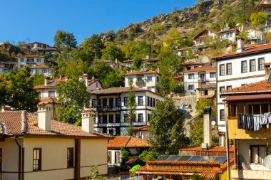 Geleneksel evleri Bolu, Türkiye 'nin tarihi Goynuk ilçesi.