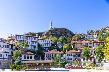 Geleneksel evleri Bolu, Türkiye 'nin tarihi Goynuk ilçesi.