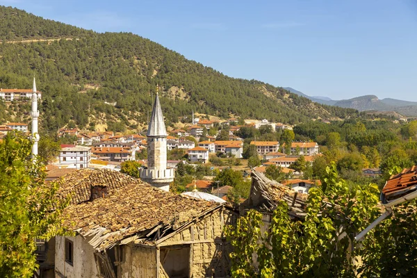 Village Tarakli Sakarya Turquie Célèbre Avec Des Maisons Turques Traditionnelles — Photo