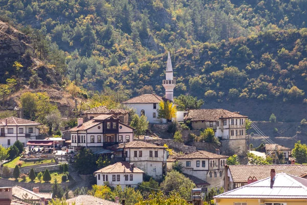 Village Tarakli Sakarya Turquie Célèbre Avec Des Maisons Turques Traditionnelles — Photo