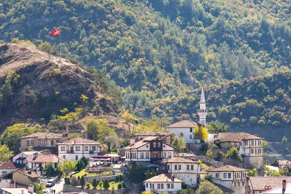 Wioska Tarakli Sakarya Turcja Znana Tradycyjnych Historycznych Tureckich Domów — Zdjęcie stockowe