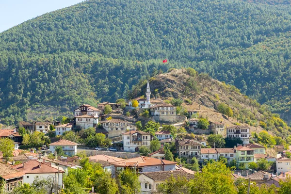 Desa Tarakli Sakarya Turki Terkenal Dengan Rumah Turki Tradisional Dan — Stok Foto