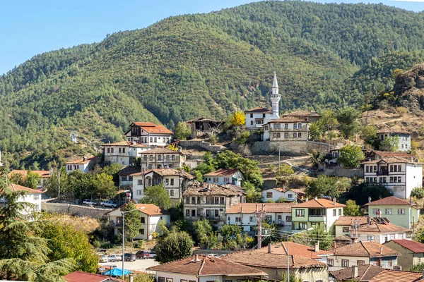 Desa Tarakli Sakarya Turki Terkenal Dengan Rumah Turki Tradisional Dan — Stok Foto