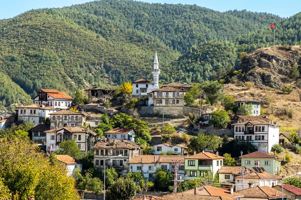 Aldeia Tarakli Turquia Sakarya Famosa Com Casas Turcas Tradicionais Históricas — Fotografia de Stock