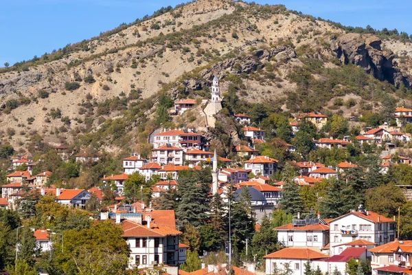 Історичний Район Гойнук Своїми Традиційними Будинками Болу Туреччина — стокове фото