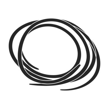 İtalyan siyah vektör ikonlu makarna. Siyah vektör resimli makarna ve spagetti. Beyaz arka planda İtalyan yemek ikonunun izole bir çizimi.