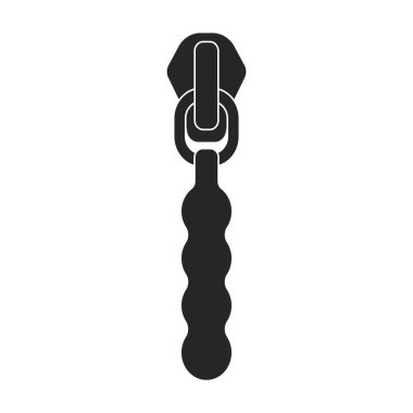 Kaydırma vektörü simgesi. Siyah vektör simgesi beyaz arkaplan kaydırıcılarında izole edildi.