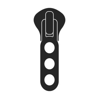 Kaydırma vektörü simgesi. Siyah vektör simgesi beyaz arkaplan kaydırıcılarında izole edildi.