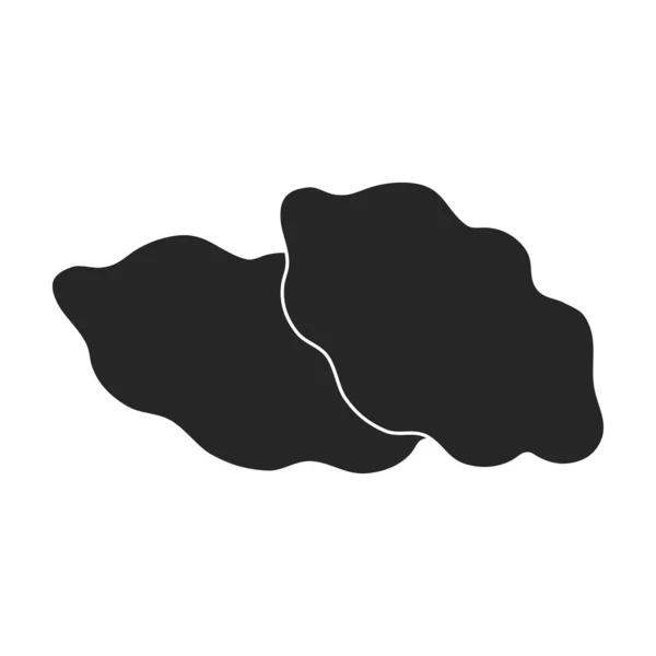 Ζυμαρικά από ιταλική μαύρη διανυσματική εικόνα.Μαύρη διανυσματική απεικόνιση ζυμαρικά και μακαρόνια,. Μεμονωμένη απεικόνιση της ιταλικής εικόνας τροφίμων σε λευκό φόντο. — Διανυσματικό Αρχείο