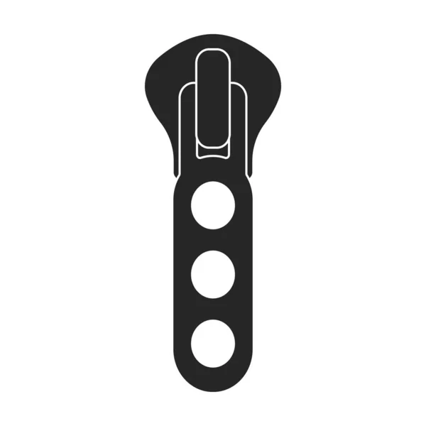 Schieberegler Vektor icon.Black Vektor icon isoliert auf weißem Hintergrund Schieberegler. — Stockvektor