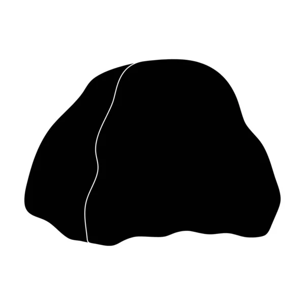 Chocolade vector icon.Black vector pictogram geïsoleerd op witte achtergrond chocolade. Vectorbeelden