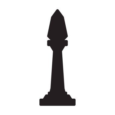 Satranç oyunu siyah vektör simgesi. Şövalyenin siyah vektör illüstrasyonu. Beyaz arkaplanda satranç oyun simgesinin izole bir illüstrasyonu.