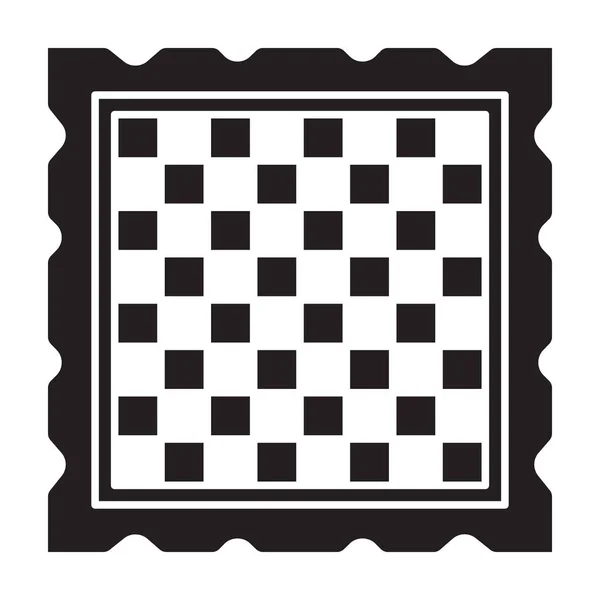 Jogo de xadrez vetor preto icon.Black ilustração vetorial de bordo. Ilustração isolada do ícone do jogo de xadrez no fundo branco. — Vetor de Stock