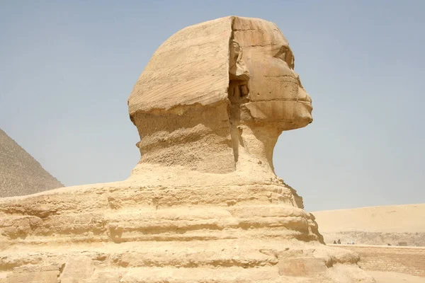 Ancient Egyptian Sphinx Statue Image — 图库照片