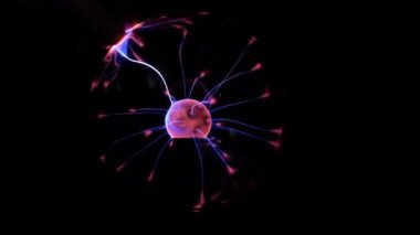 Plasma topu ışıklandırma örneği