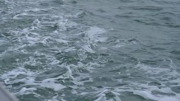 Хвилі Морі Повільному Русі — стокове відео