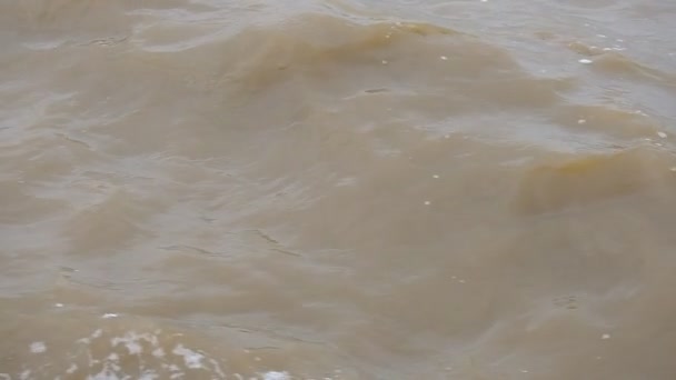 Хвилі Морі Повільному Русі — стокове відео