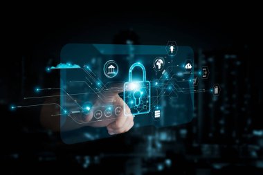 Siber güvenlik kavramı, kullanıcı tipi giriş ve parola, kullanıcı kişisel verilerinin güvende tutulması, şifreleme, güvenli internet erişimi, siber güvenlik.