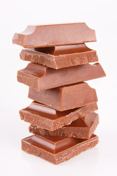 Morceaux de chocolat Images De Stock Libres De Droits