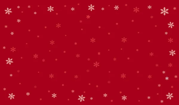 Joyeux Noël Bannière Vectorielle Illustration Hiver Fond Vacances Enneigé Blanc — Image vectorielle