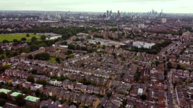 Balham Hill 'in hava manzarası, Güney Londra.